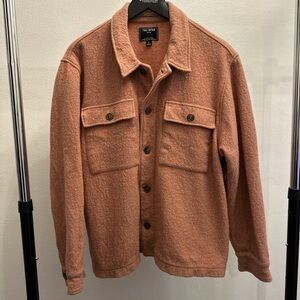 Size L, Todd Snyder Men’s Boiled Wool shirt jacket
